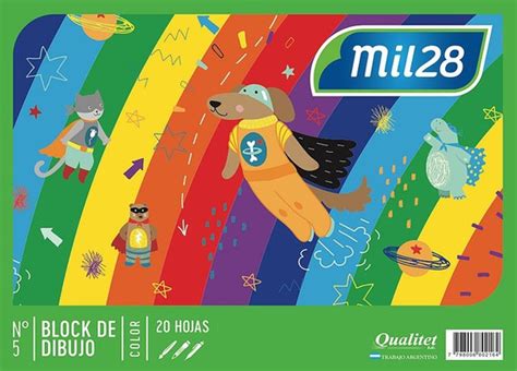 Block De Hojas De Colores MercadoLibre