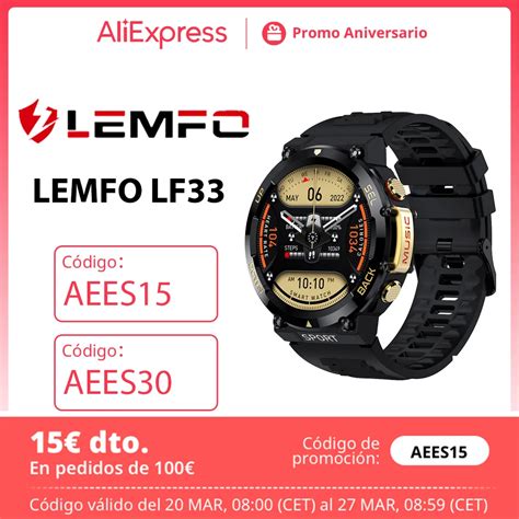 LEMFO LF33 Musica Locale Sport Smart Watch Men Bluetooth Call BT5 0