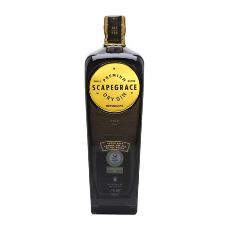 Scapegrace Premium Dry Gin Gold New Zealand Gin Lazada PH