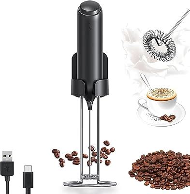 Amazon Flendy Rechargeable Milk Frother Handheld Coffee Frother