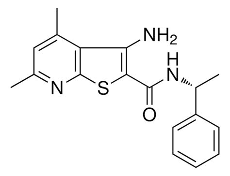 S 3 AMINO 4 6 DIMETHYL THIENO 2 3 B PYRIDINE 2 CARBOXYLIC ACID 1 PH