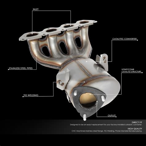 11 16 Chevy Cruze Limited Sonic 1 8 Catalytic Converter Manifold