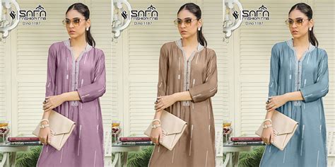 Safa Fashion 1187 Designer readymade Pakistani suit wholesale surat