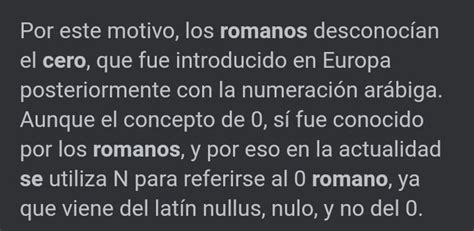 Cómo se escribe el cero en números romanos Brainly lat