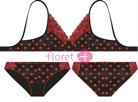 Lingerie Flat Sketches To First Fits On Behance