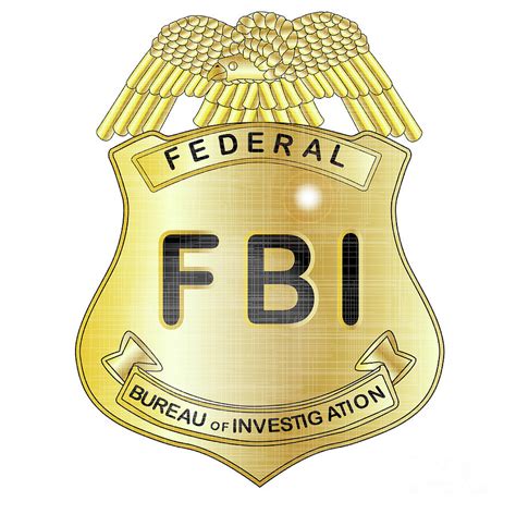 Printable FBI Badge