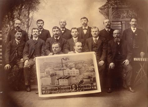 Employees Of The Christian Moerlein Brewing Company In Cincinnati Circa