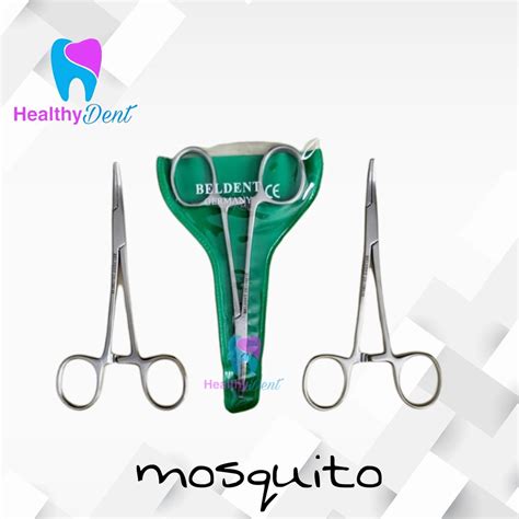 Jual DENTAL MOSQUITO HAEMOSTATIC FORCEP ARTERY KLEM LURUS BENGKOK