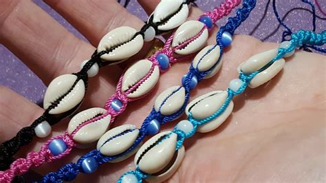 Conch Shell Bracelet Friendship Ankle Jewellery Uk Seller Bracelets