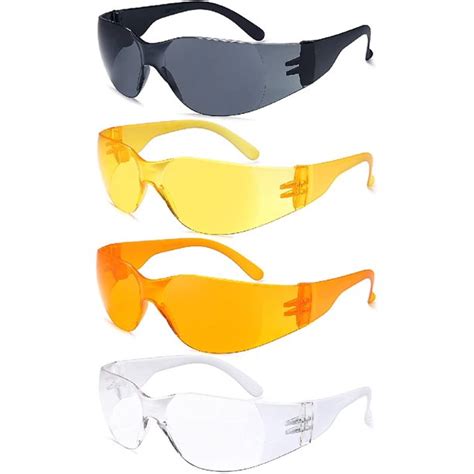 Gamma Ray Full Lens Magnification Reading Safety Glasses Readers