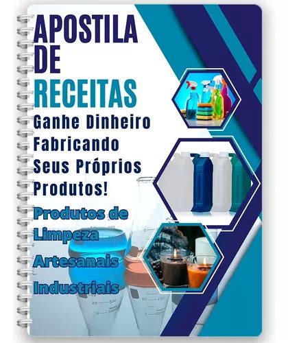 Apostila De Formulas De Produtos De Limpeza Em Geral Parcelamento Sem