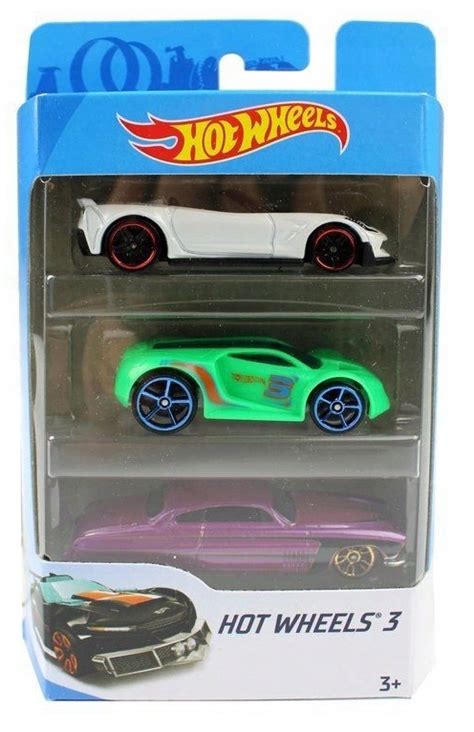 HOT WHEELS SAMOCHODZIKI AUTKA 3 PAK MATTEL MIX 9653442102 Oficjalne