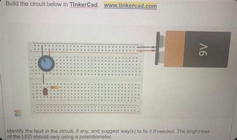 Solved Build The Circuit Below In TinkerCad Chegg