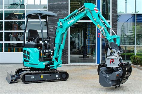 Kemp Groep Kobelco Sk Sr E Minigraver Met Canopy