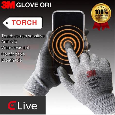 Jual Sarung Tangan M Comfort Grip Torch Safety Glove Listrik Ori