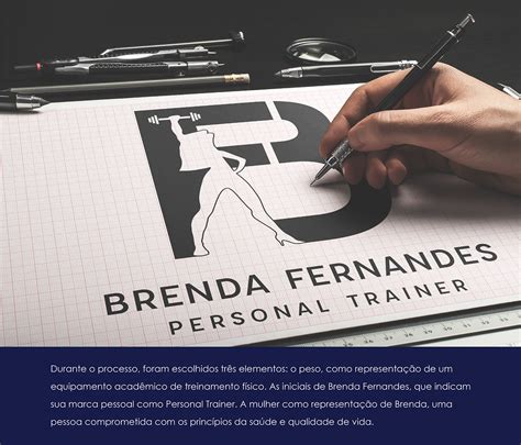 Identidade Visual Brenda Fernandes Behance