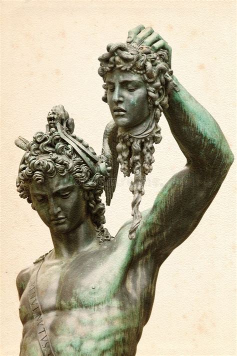 Perseus With The Medusa Gorgon Stock Image Image Of Muscle Classic