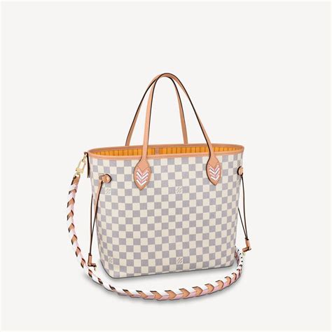 Damier Azur Canvas Neverfull Mm Semashow