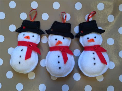 Christmas Decorative Bauble - Snowman