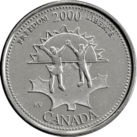 Canadian 25 Cent Coin