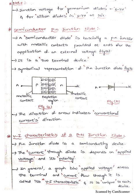 SOLUTION: PN JUNCTION AND ITS VI CHARACTERISTICS - Studypool