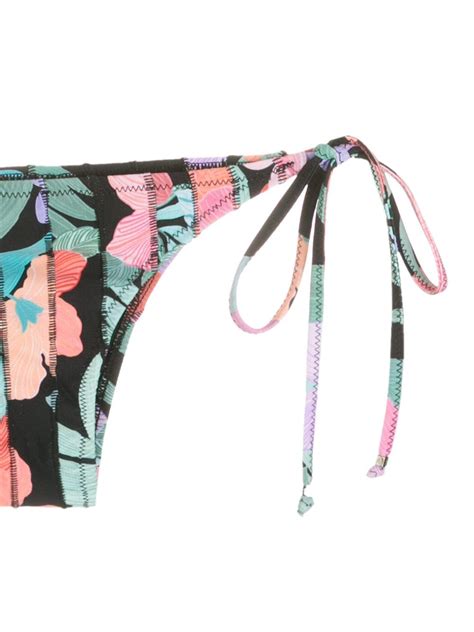 Amir Slama Print Hibiscus Bikini Set Farfetch