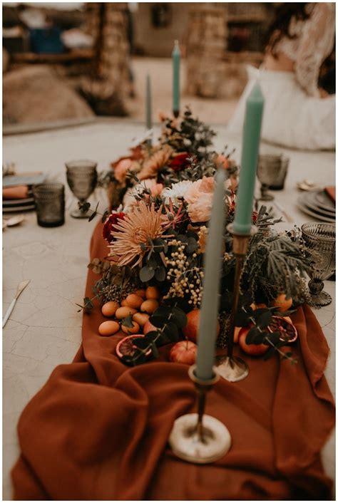 Terracotta Chiffon Table Runner Burnt Orange Table Runner 28 X118 Gauze