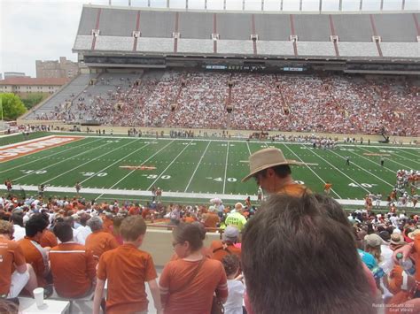 Section At Dkr Texas Memorial Stadium Rateyourseats