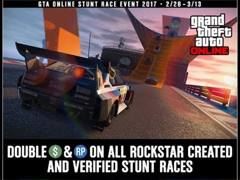 Gta Online Stunt Race Event New Races Double Cash And Rp