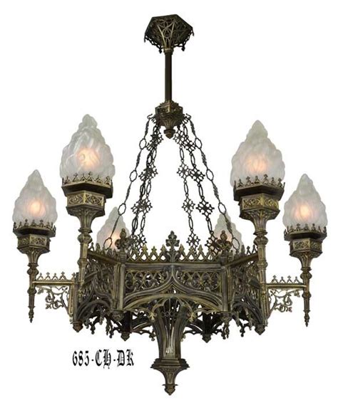 Vintage Hardware And Lighting Large Gothic Chandelier 685 Ch Dk