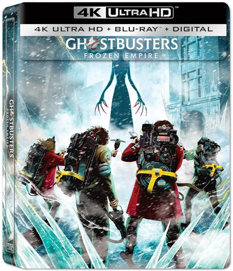 Ghostbusters Frozen Empire Pre Orders On Blu Ray 4k Blu Ray Digital Dvd Steelbook Editions