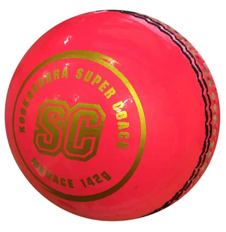 KOOKABURRA CRICKET BALL MENACE PINK 2PC-6 PACK - Canterbury Sports ...