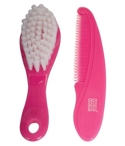 Mee Mee Baby Comb Brush Setpink Buy Mee Mee Baby Comb Brush Setpink