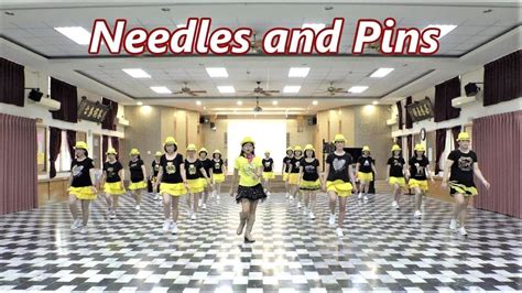 Needles And PinsLine Dance By Heather Jayne Endall AUS Demo Walk