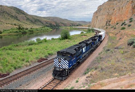 Mrl 4302 Montana Rail Link Emd Sd70ace At Lombard Montana By Mike