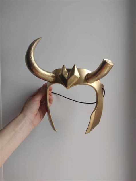 Loki Headpiece Horns Mask cosplay inspired Marvel | Etsy