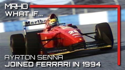 What If Ayrton Senna Joined Ferrari In 1994 Assetto Corsa YouTube