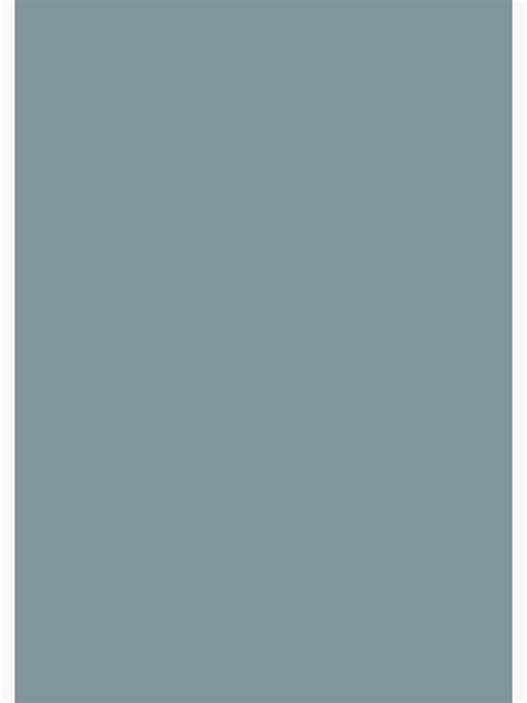 Atmospheric Dark Pastel Blue Gray Solid Color Pairs To Sherwin