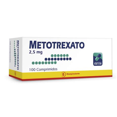 Metotrexato Mg Bioequivalente Comprimidos Farmacias Vivas