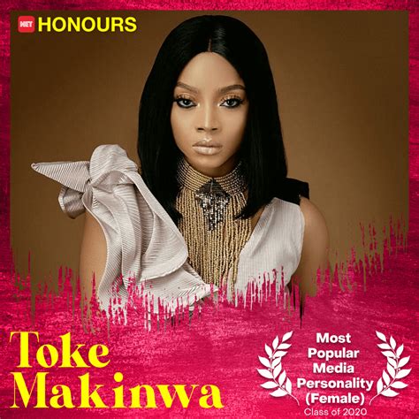 Net Honours 2020 Toke Makinwa Named Most Popular Female Media Personality Laptrinhx News