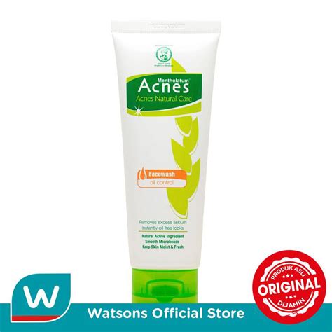 Jual Acnes Natural Care Face Wash Oil Control G Shopee Indonesia