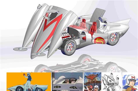 Speed Racer Mach 5 - SOLIDWORKS - 3D CAD model - GrabCAD