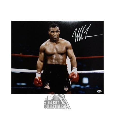 Mike Tyson Autographed Signed 16x20 Photo Beckett Coa Horizontal