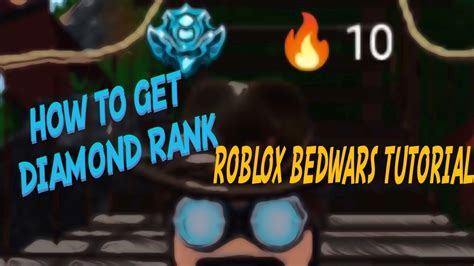 How To Get Diamond Rank Roblox Bedwars Part 1 Youtube