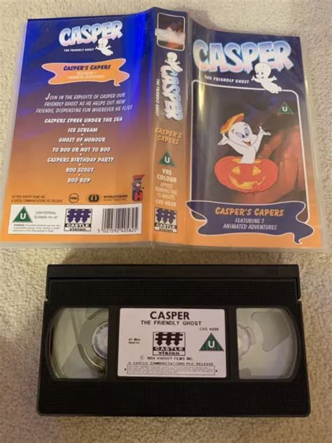 Casper The Friendly Ghost Caspers Capers Vhs Video Eur Picclick It