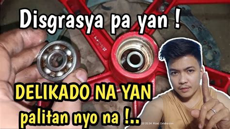 PAANO MAGPALIT NG BEARING SA FRONT WHEEL ALOG NA GULONG DELIKADO