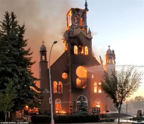 Dozens Of Canadas Christian Churches Burned Down Or Vandalized Daily