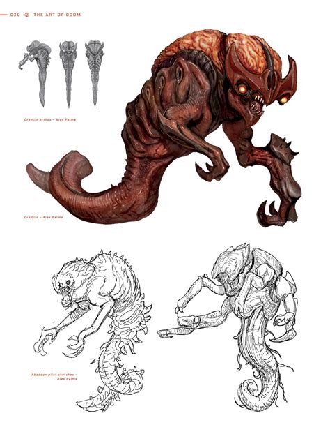 Libro Art Of Doom Character Art Animated Drawings Doom Demons