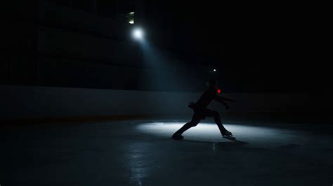 Talented Woman Figure Skater Training Alone Stock Footage Sbv 348603021 Storyblocks