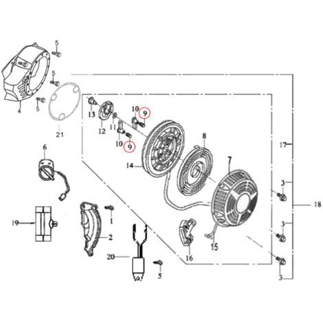 Ersatzteil F R Benzinmotor Ps Feder F R Handstarter